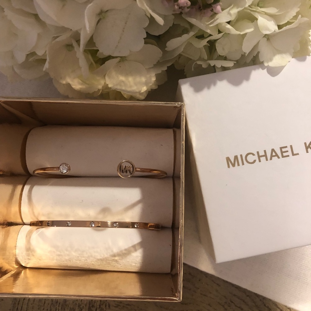 Michael kors rose gold bracelets